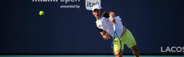 迈阿密首胜 商竣程本赛季对世界前50战绩：6胜3负！