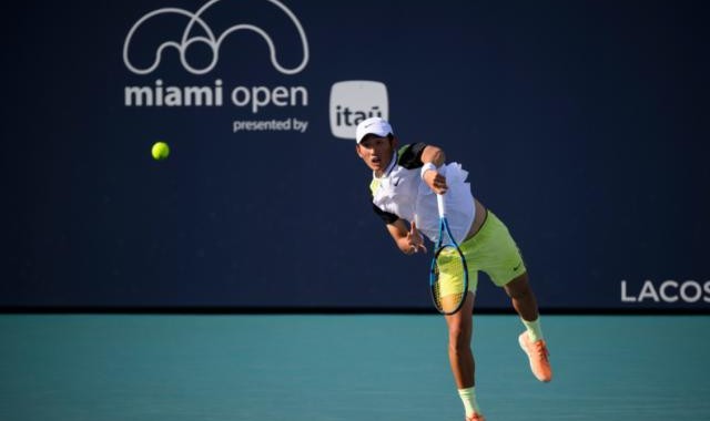 迈阿密首胜 商竣程本赛季对世界前50战绩：6胜3负！