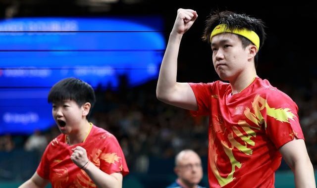 FT28-实力碾压所有对手，王楚钦/孙颖莎混双夺冠！